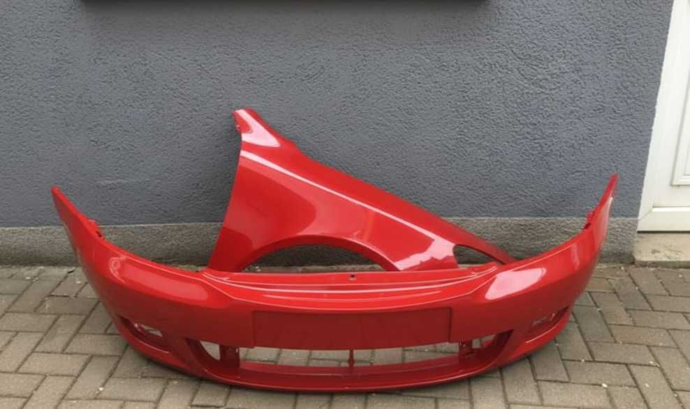 Bara & Aripa Fata Dreapta Skoda Octavia 2/II 2008-2013 Vopsita Rosu