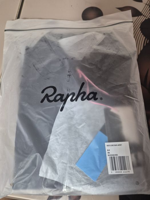Rapha Core Rain Jacket S – Geacă impermeabilă ciclism, neagră, nouă