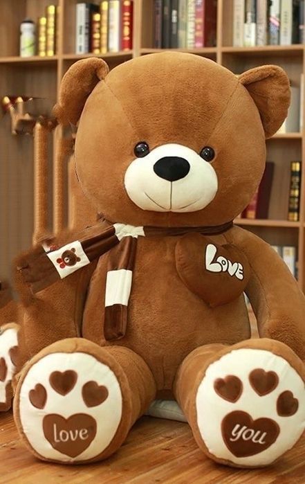 Плюшевая мишка love