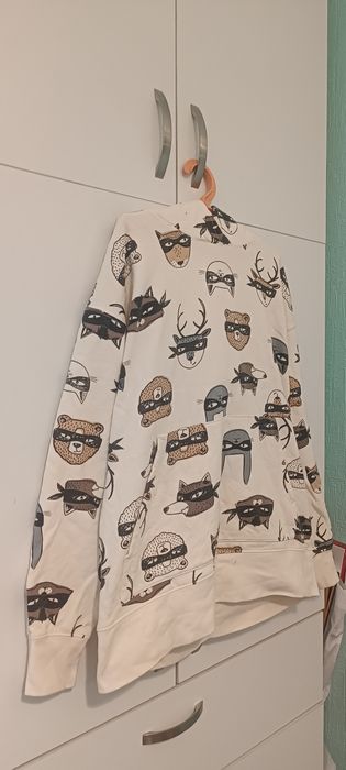 Детское худи, теплое