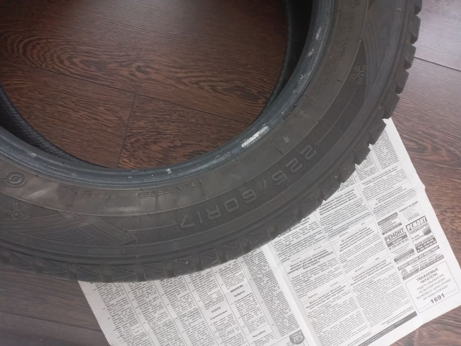 Продам шины зимние 225*60*R17