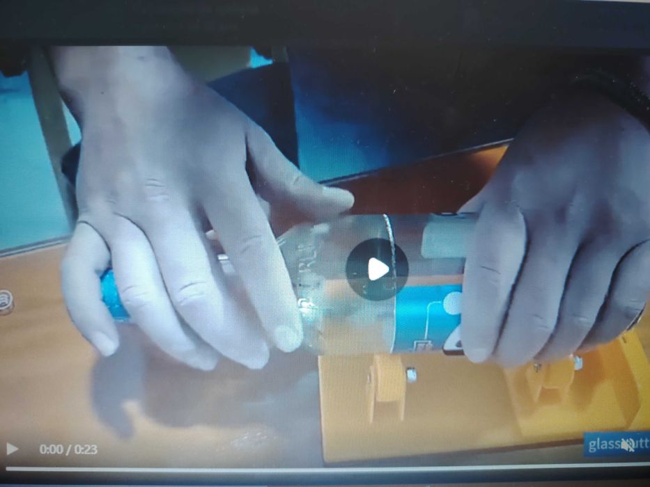 Комплект за рязане на стъклени бутилки