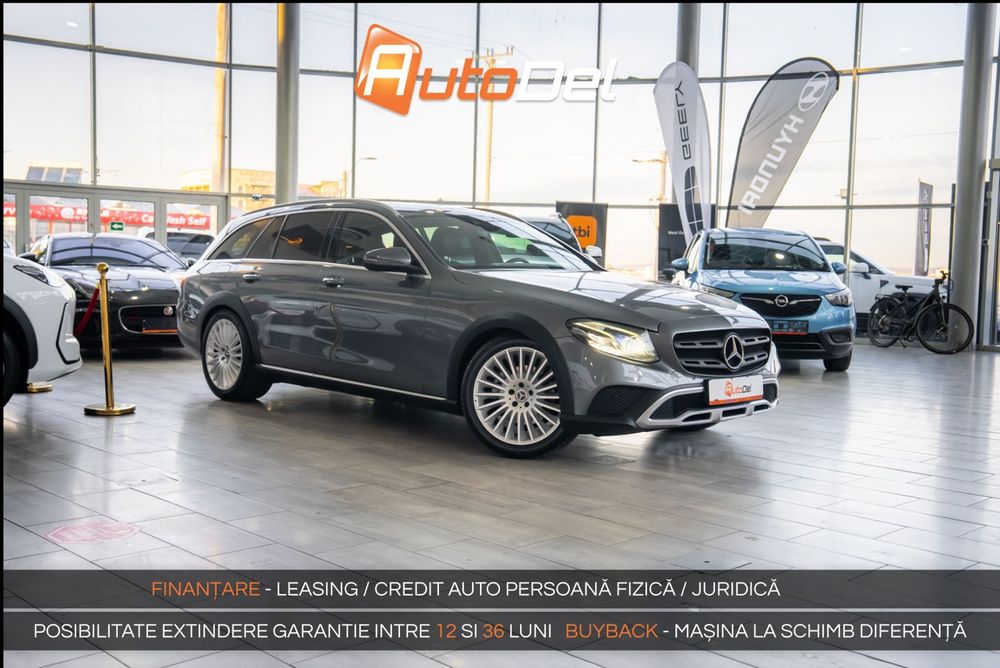 Mercedes-Benz E Mercedes-Benz E-Class 220D 4Matic All-Terrain / Cameră / Airmatic