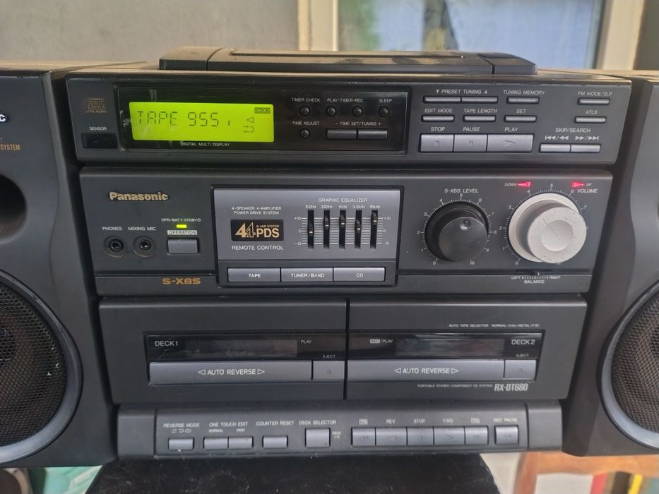 Radio casetofon panasonic