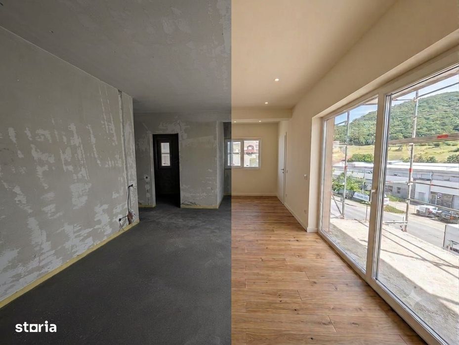 Apartament 2 camere Floresti, finisaje la alegere, parcare inclusa