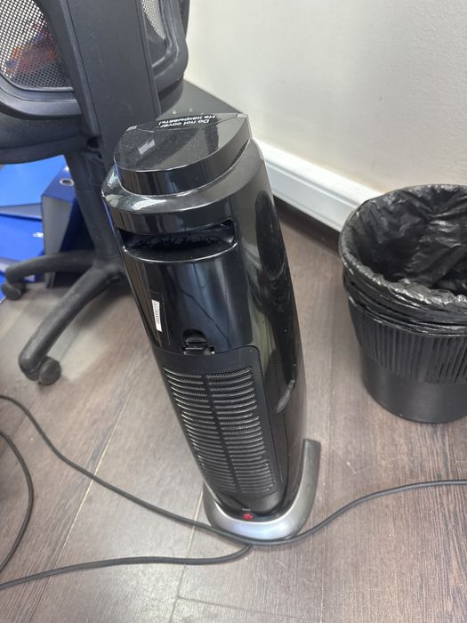 Обогреватель электрический вертится