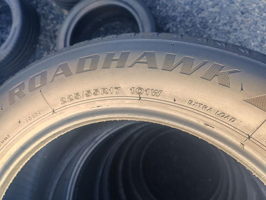 225 55 17,cate 4buc vara Bridgestone și Firestone ,5mm