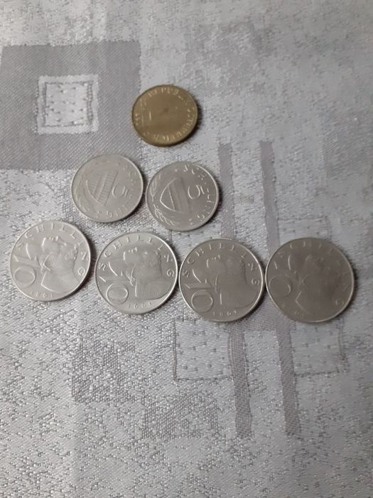 Австрия  монети 7 на брой