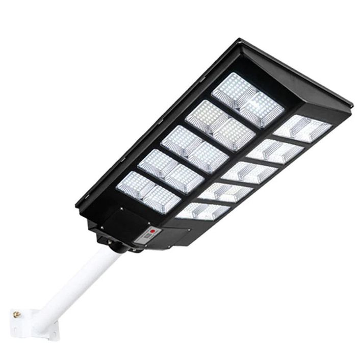 Lampa solara 1000 W dubla cu telecomanda, suport metalic