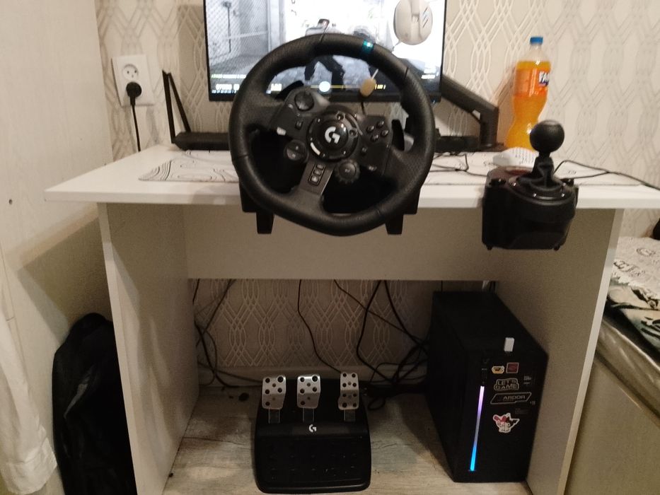 Logitech g923 + Шифтер (Идеальное состояние)