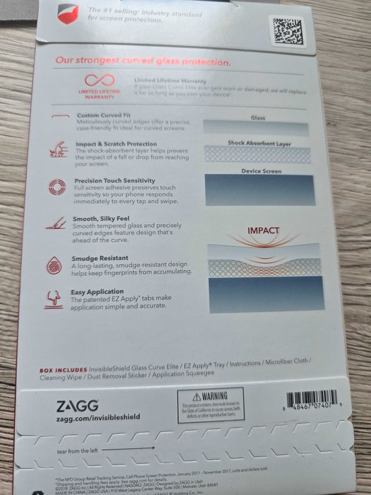 Продавам протектор за Samsung s9+