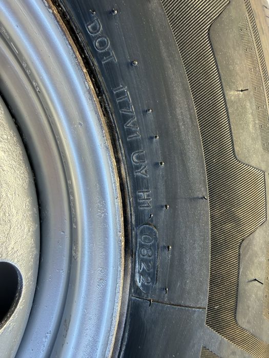 Janta Peugeot Boxer an 2008 cu anvelopa Hankoock 225/70 R15C