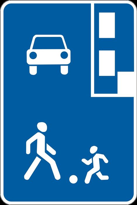 Nur qaytaruvchi yo'l belgilari