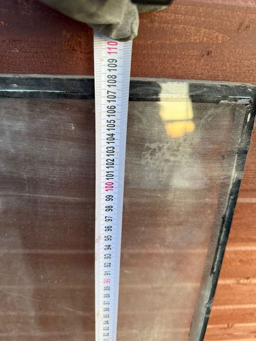 Пластиковое окно глухое