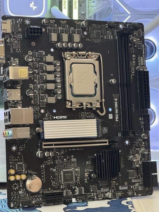 Материнская плата MSI PRO H610M-E