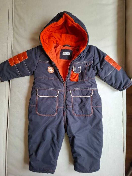 Бебешки зимен гащеризон за бебе 12месеца