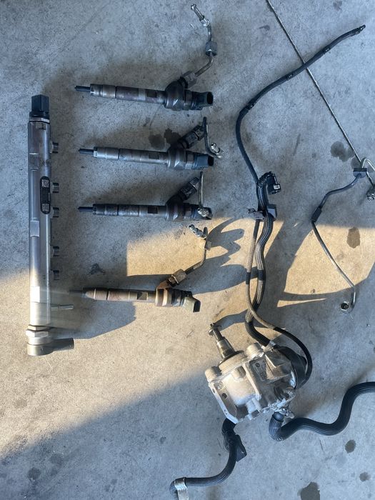 Kit injectie BMW n47 rampa + injectoare + pompa 2.0 diesel 184 cp