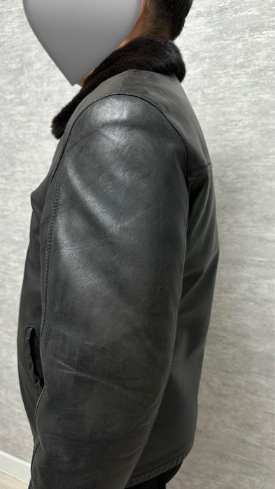 Мужская дубленка