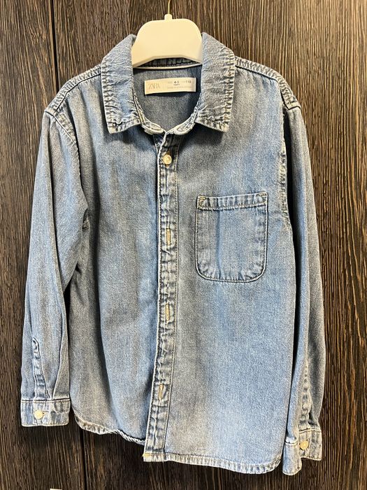 Дънкови ризи зара