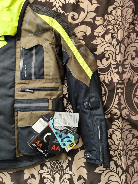 Текстилно яке за мотор/адвенчър Lindstrands OMAN Waterproof