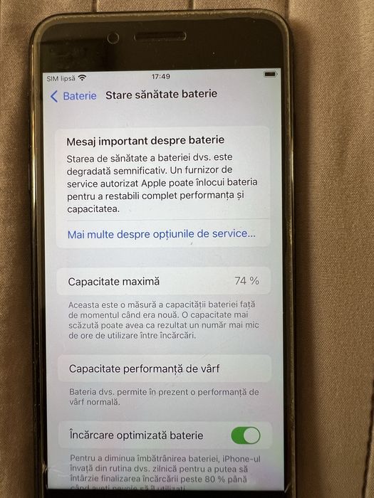 iPhone 7 Plus 128 GB – Folie față și spate