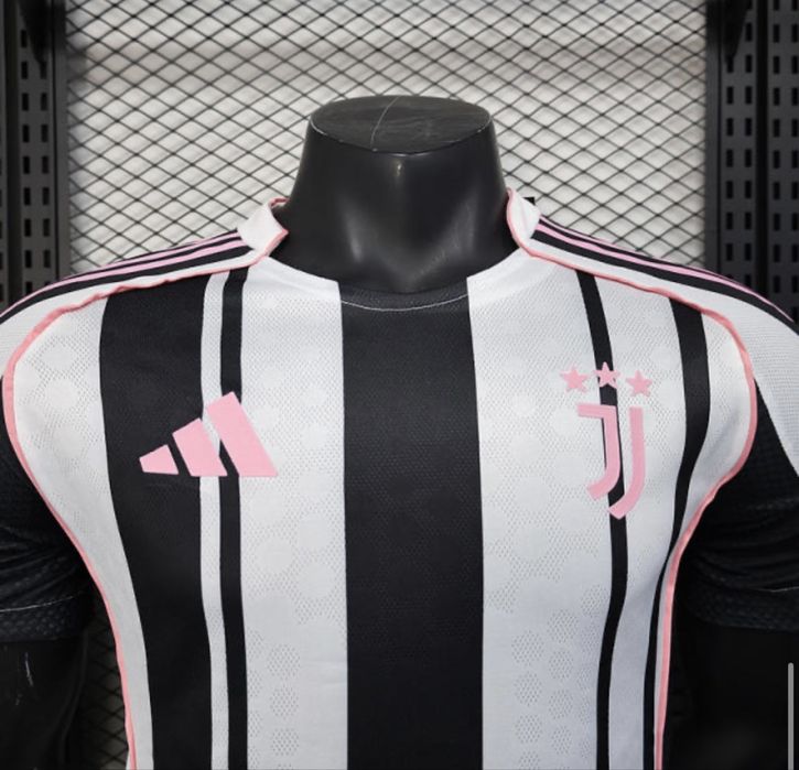 JUVENTUS 25/26 HOME JERSEY - Echipament cluburi fotbal - white/black