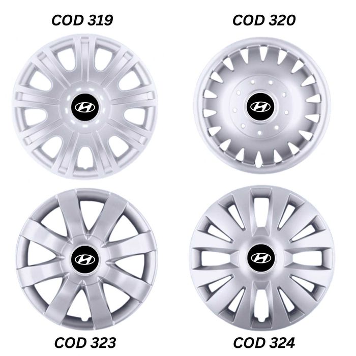 Capace roti R15 Hyundai diverse modele, pentru jante de tabla