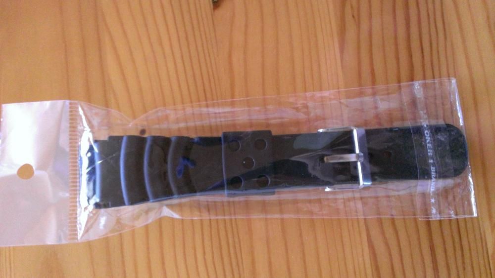 Каишки - черни дайвър -Нови 22мм.