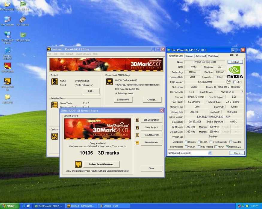 Placi video retro AGP8X Nvidia 6200, 6600 128/256MB