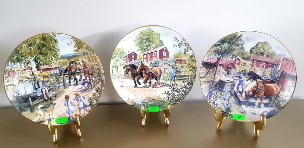 Farfurii vechi decorative