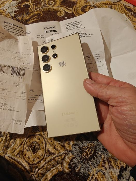 Samsung S24ultra culoare deosebita aspect impecabil garanție