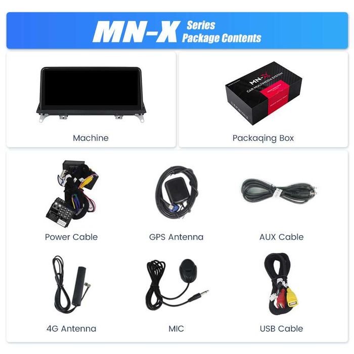 Android Мултимедии за BMW E70 / E71 / E81 / E82 / E87 Carplay