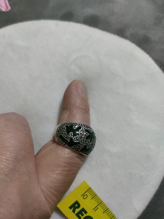 Inel din argint masiv