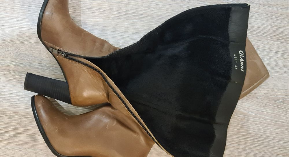 Кожени ботуши GiAnni