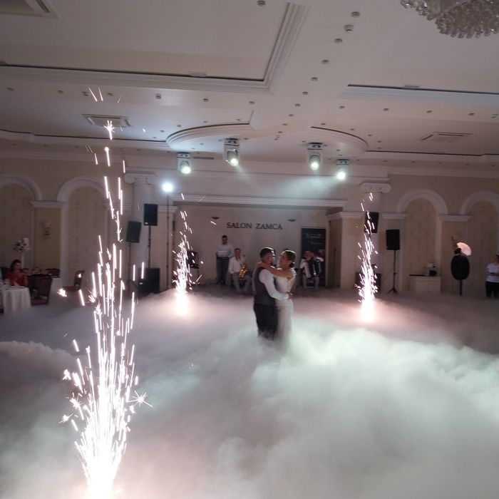 Gheata carbonică,artificii,fum greu