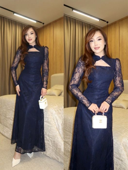 Продам тёмно-синее платье