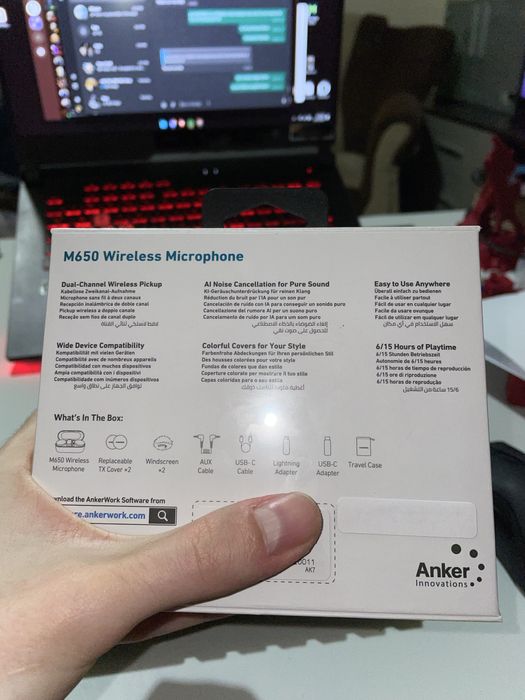 Lavaliere Ankerwork M650