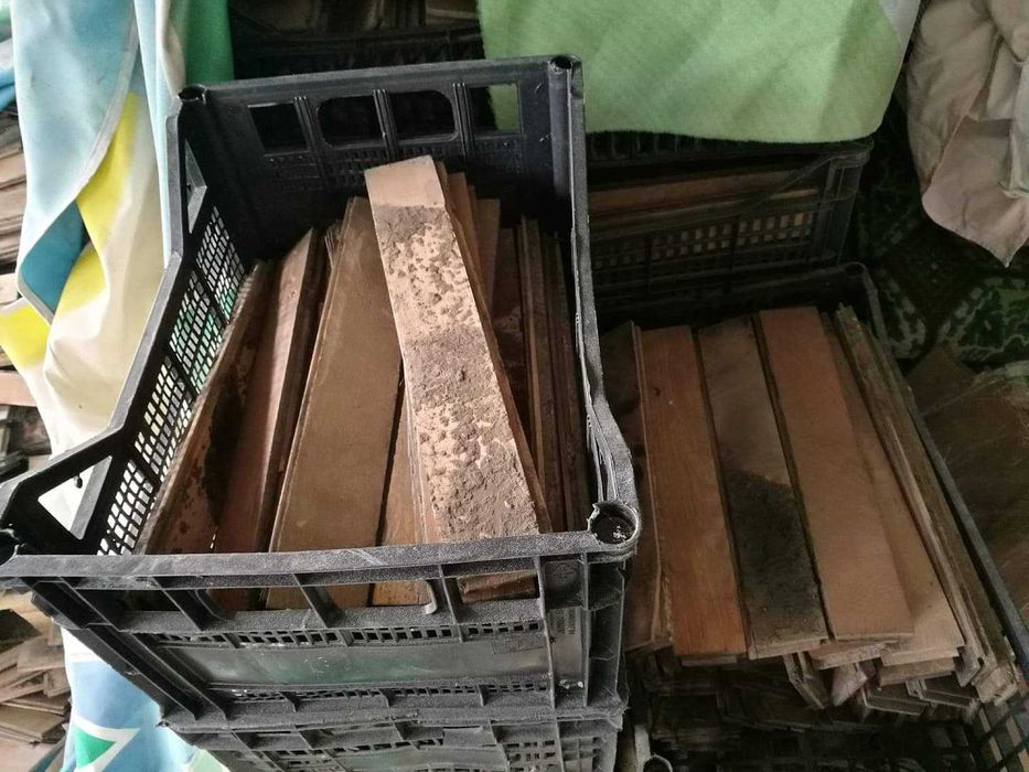 Естествен Масивен Дъбов Паркет 5х35 Български 1-во качество.