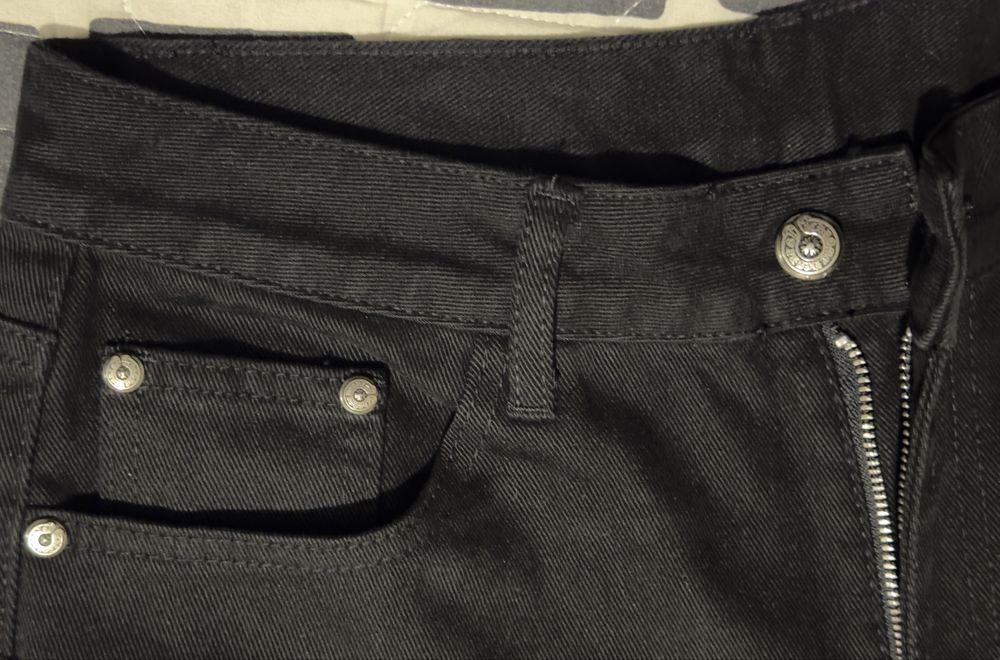 джинсы клеш Chrome Hearts