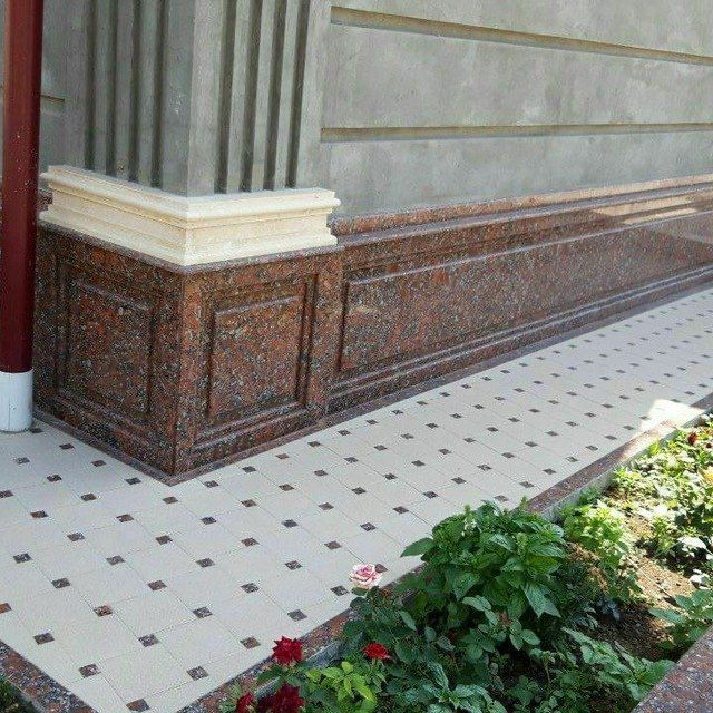 usta.  Travertin sokl xizmatlari