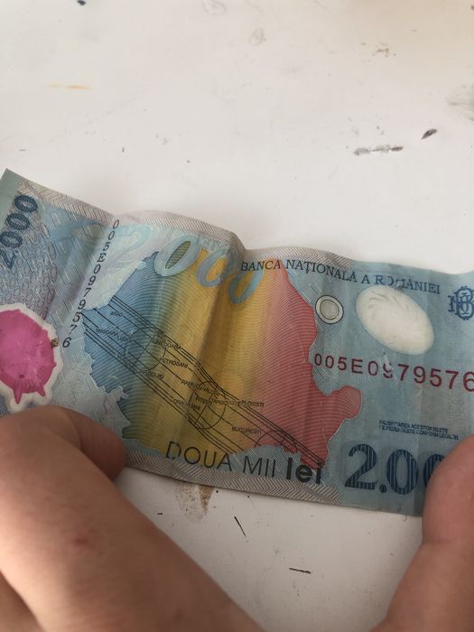 Bacnota 2000 lei veche