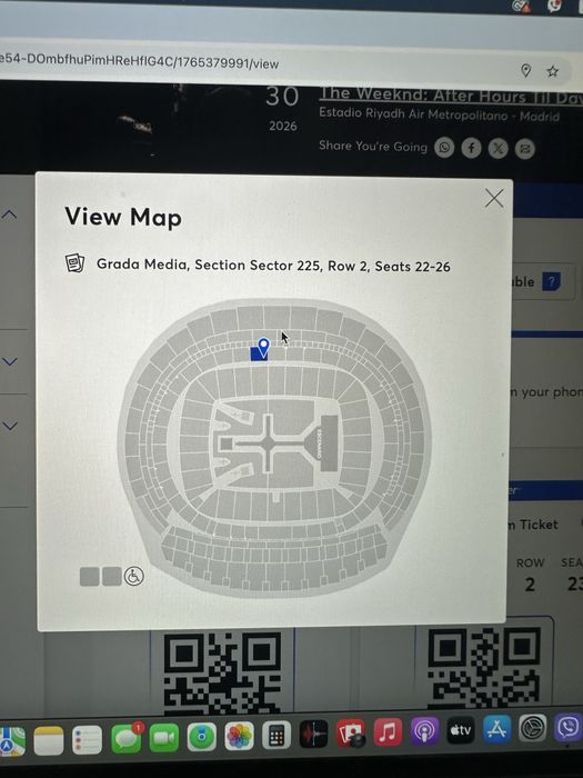 Билет за The Weeknd, Mardid-30.08.26