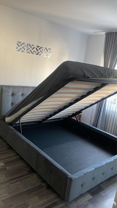 Paturi cu lada de depozitare cu garanție de la 1350 lei