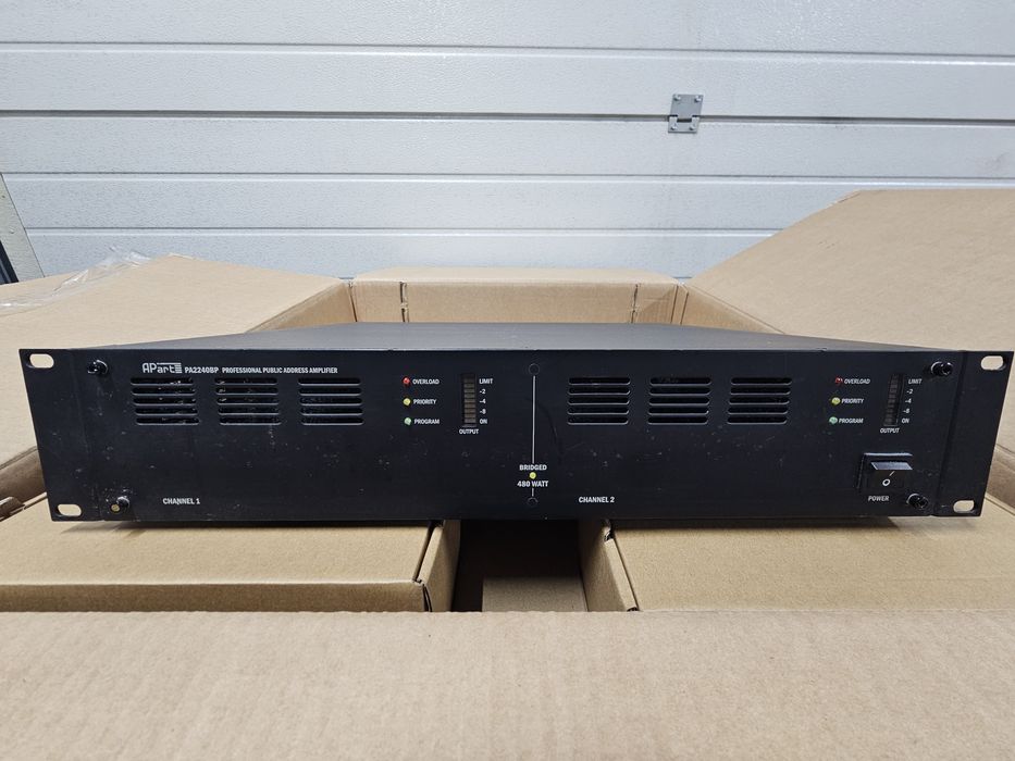 Amplificator 100v Apart PA2240BP / 480w RMS