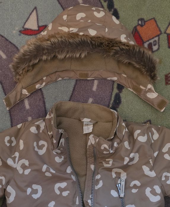Salopeta - combinezon iarna H&M impermeabil captusit utilizat