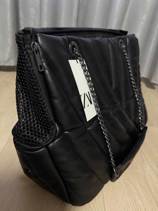 Луксозна чанта от кожа за домашен любимец