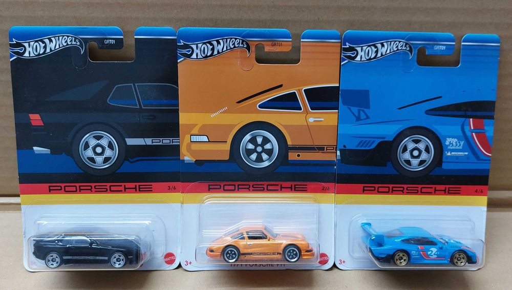 Колички Hot Wheels PORSCHE / Хот Уилс Порше - 3 модела / 017