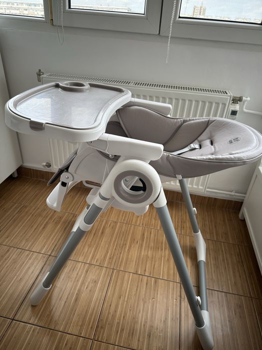 Scaun de masa bebe BUF BOOF X-6, pliabil, reglabil pe inaltime