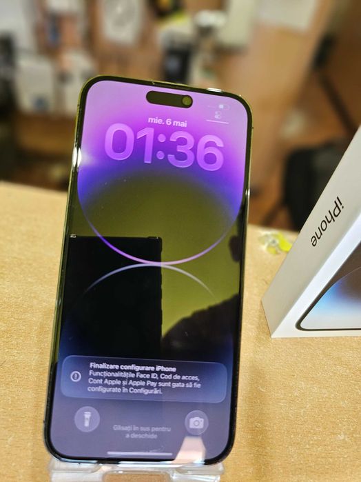 Iphone 14 Pro Max - Factura, Garantie -  128GB /6GB RAM - Mov - Rate - 10/10