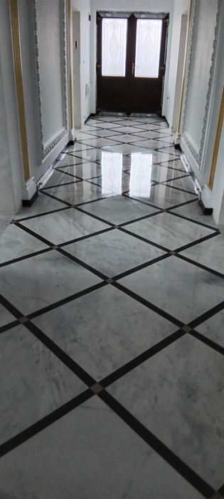 Șlefuit și lustruit marmură granit mozaic Travertin și beton